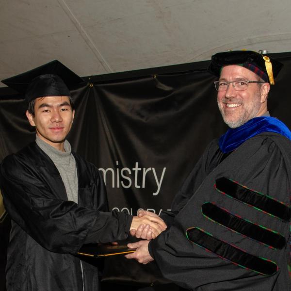 Chair, Jim Goodrich and Xuan Wang, BA