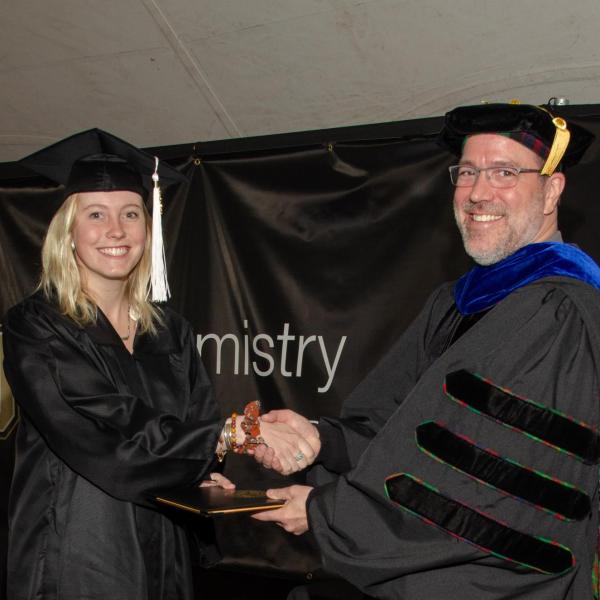 Chair, Jim Goodrich and Amelia Sease, BA