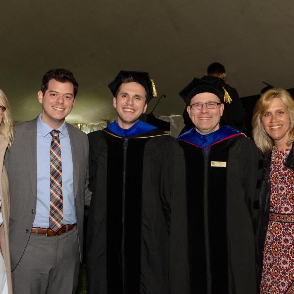 Zachariah Holmes, Ph.D. and Advisor Rob Batey