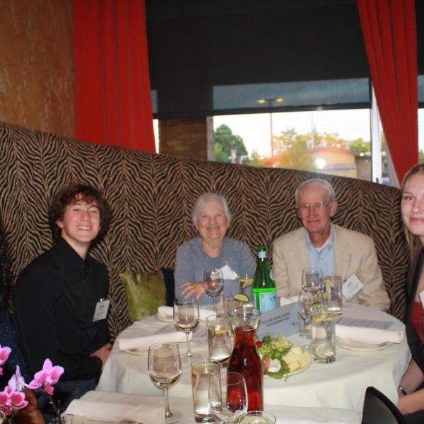2024 Lacher Scholars at Dinner