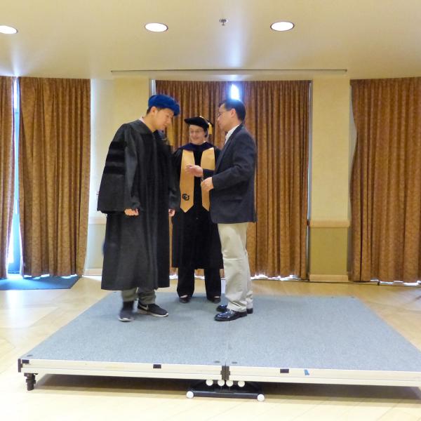 PhD Grad With Advisor