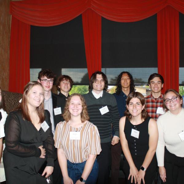 Students Enjoying Reception