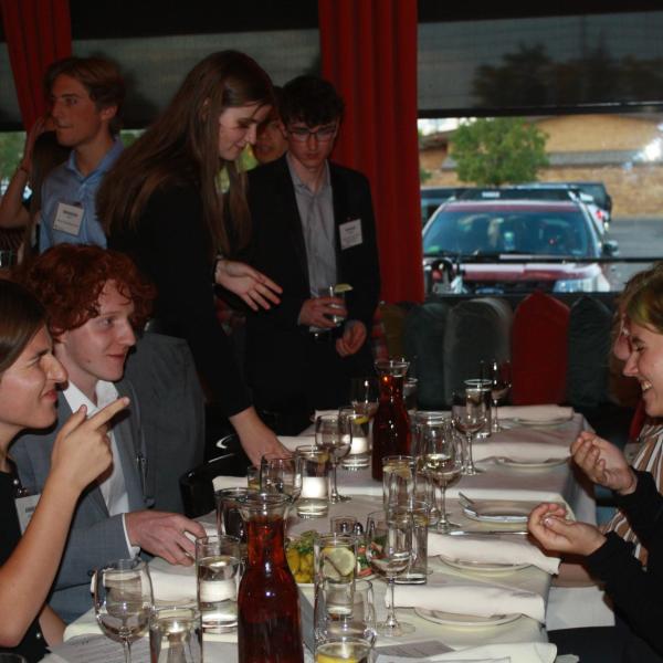 Students Mingling