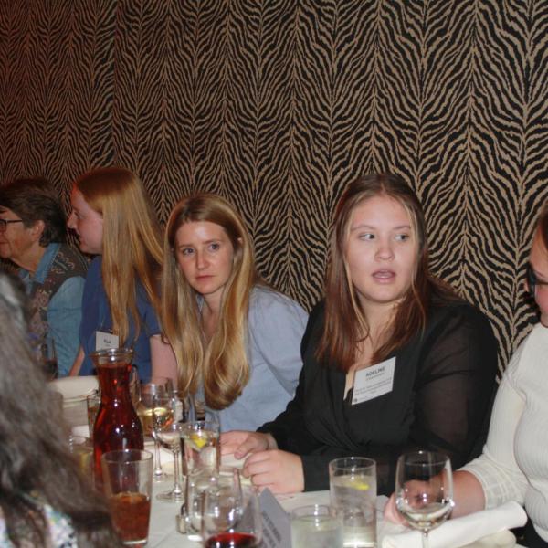 Teets Scholars at Dinner