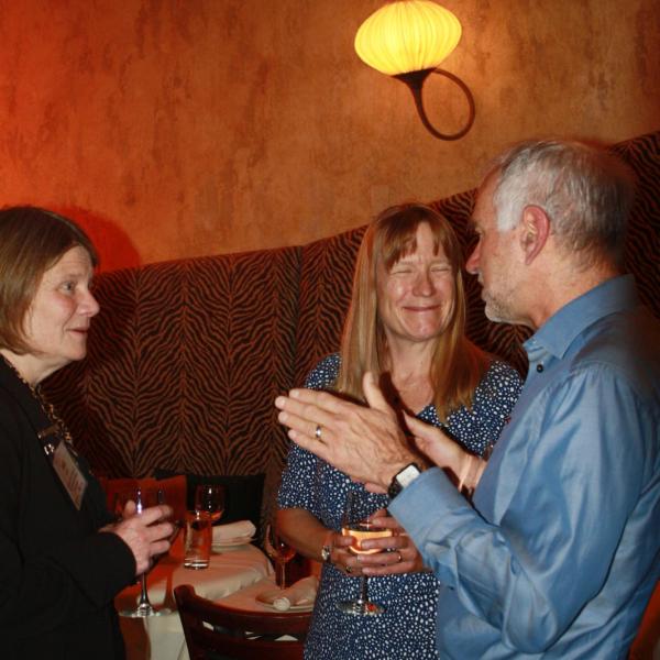 Debbie Wuttke and Dave Atkins Mingling
