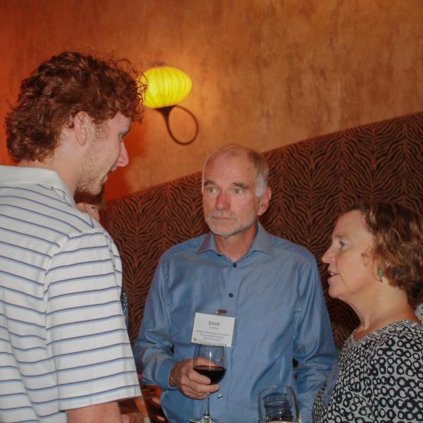 Atkins and Palmer with Student