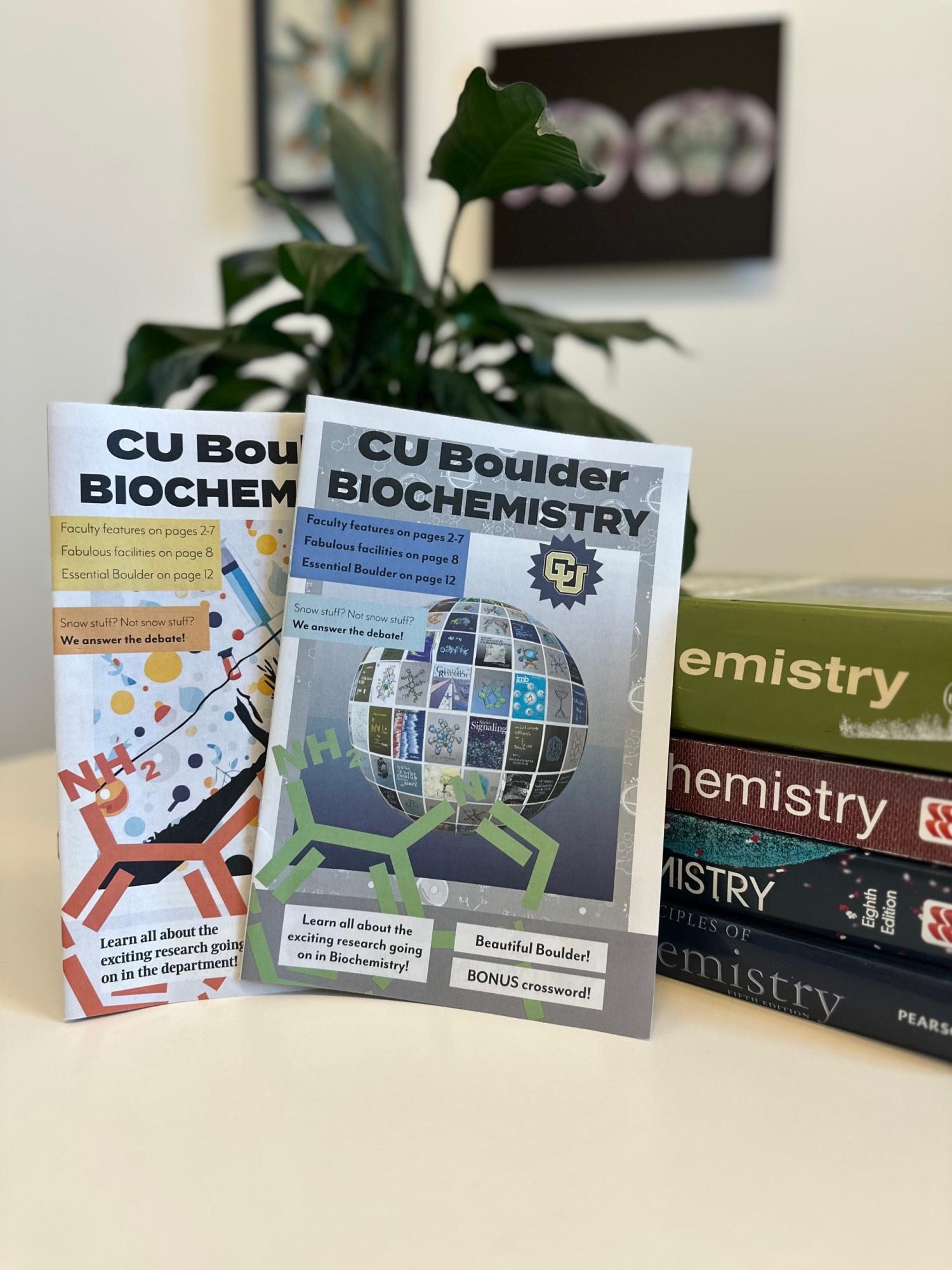 CU Boulder Biochemistry Annual Magazine