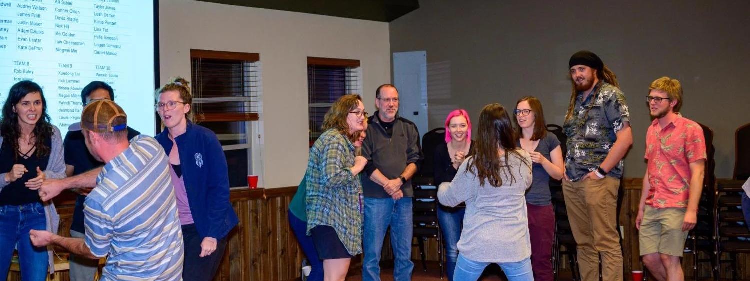 Games at the Department Retreat in 2019