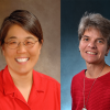 Natalie Ahn (left) and Karolin Luger (right)