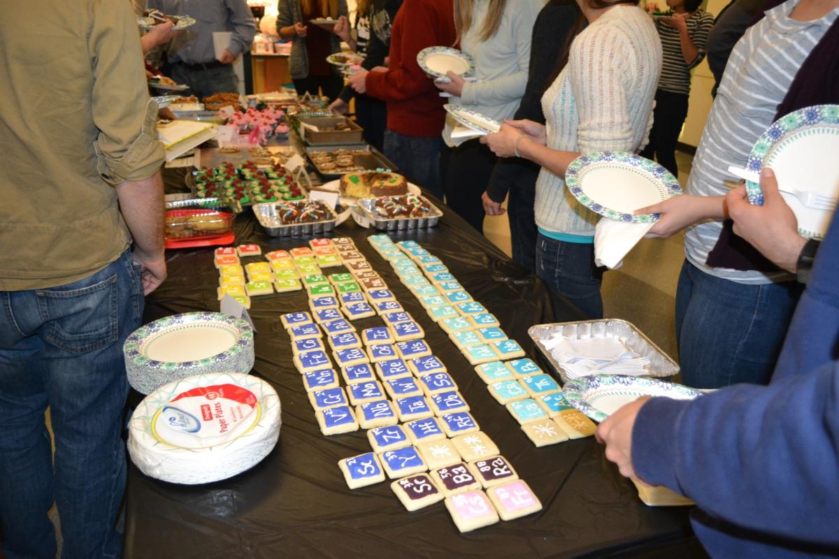 Cookie periodic table