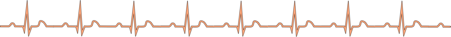 EKG line art