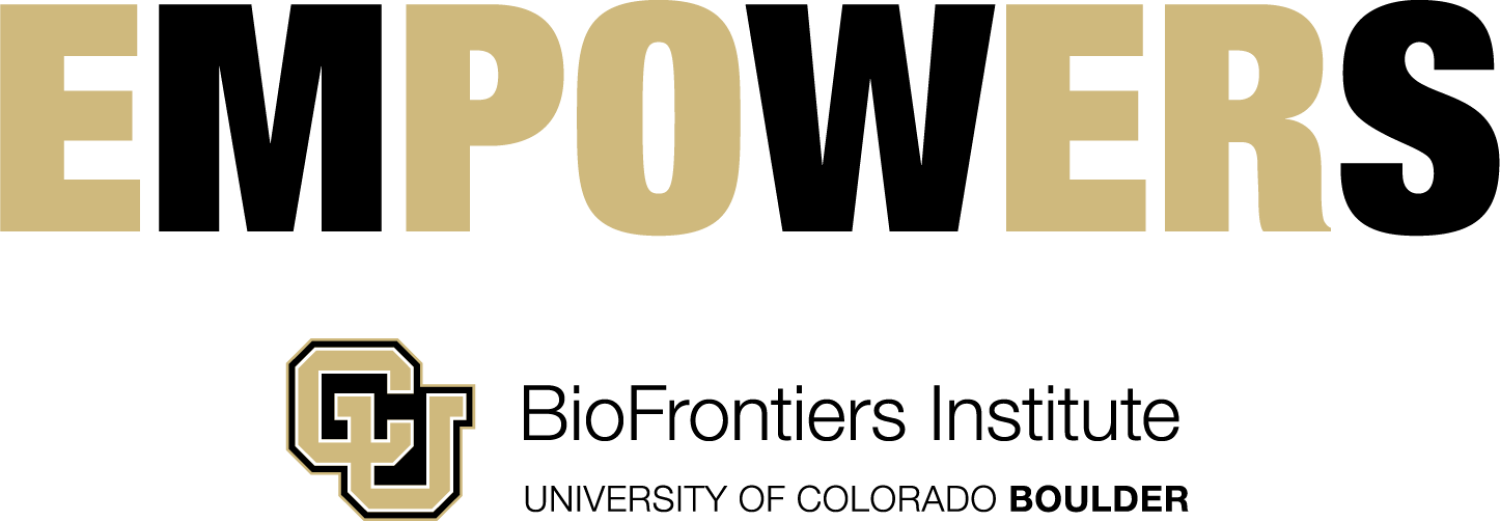 Black and Gold text stating EMPOWERS with the CU lockup