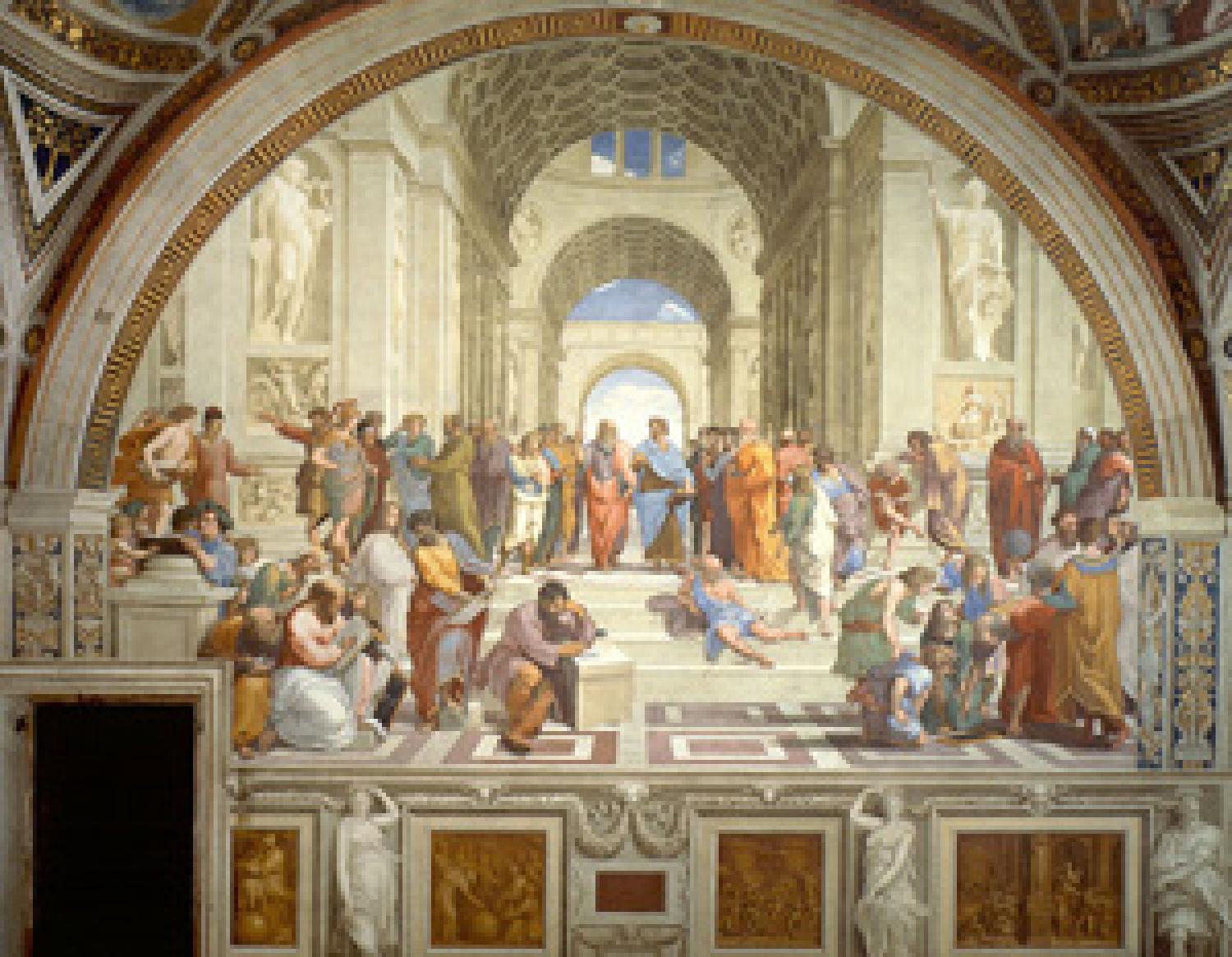 An agora was a gathering place where early scientists would share and refine ideas.