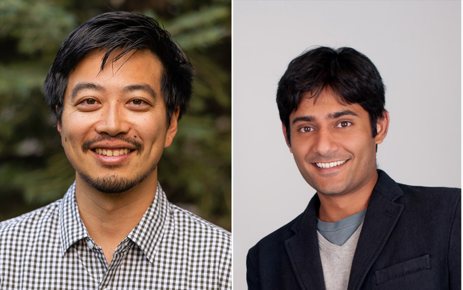 Assistant Professors Edward Chuong (left) and Sandeep Sharma. Photo: CU Boulder