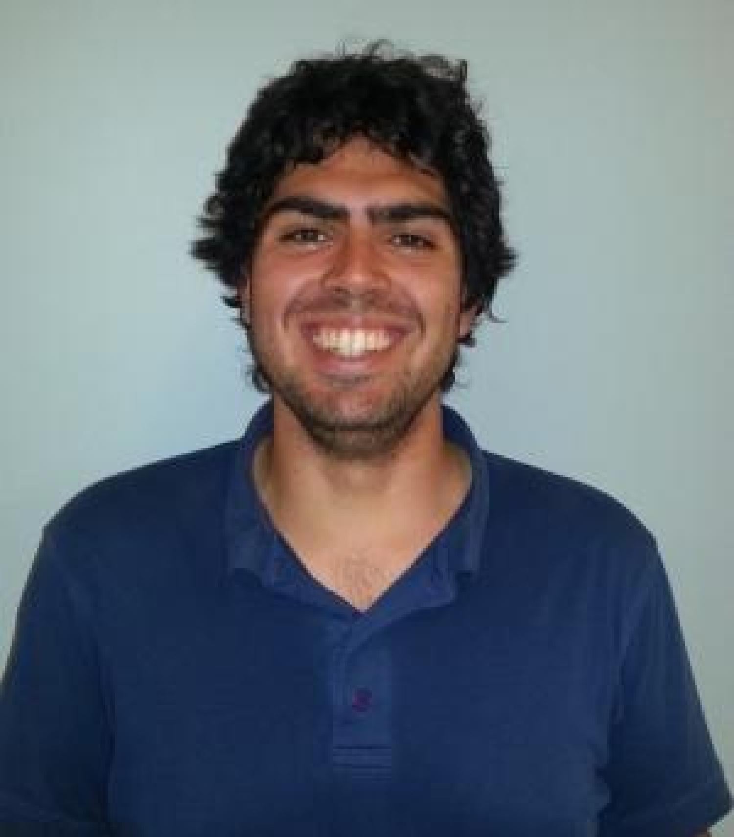 Graduate Research Assistant Giancarlo Bruni