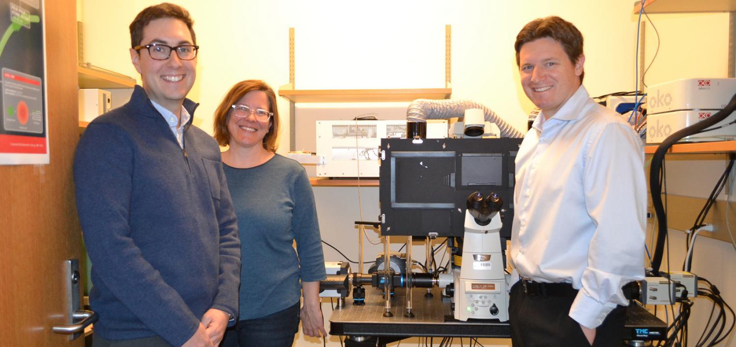 L-R: Josh Peifer, Joanne Vozoff, Joe Dragavon