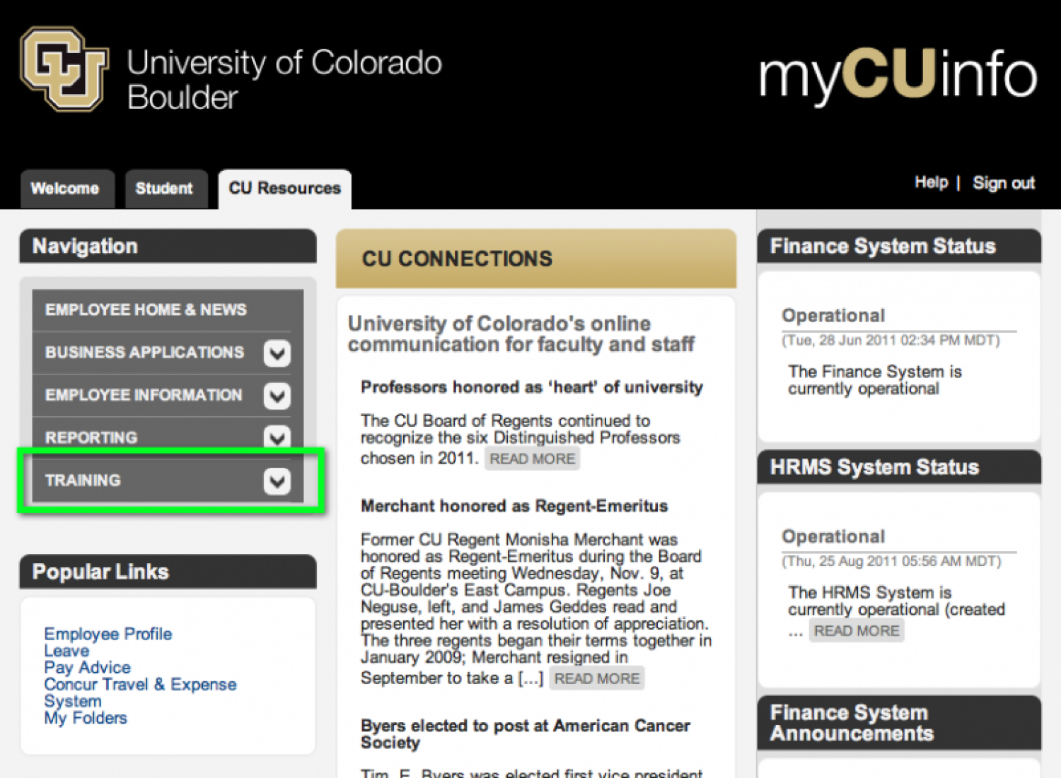 CU Boulder Skillsoft Training