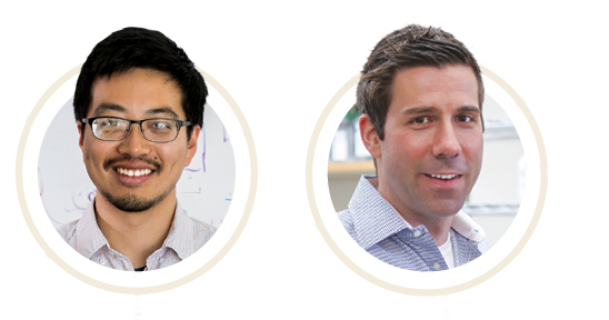 Ed Chuong and John Rinn headshots