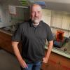 Professor Jason Burdick in his lab