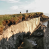 Thawing permafrost in Alaska
