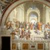 An agora was a gathering place where early scientists would share and refine ideas.