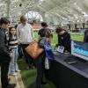Software Development Team demonstrating the new simulated lab at the Engineering Projects Expo 2024