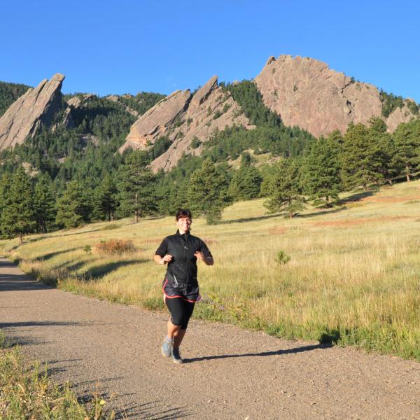 Fall scenic in Chautauqua Park in west Boulder. (Photo by Casey A. Cass/University of Colorado)