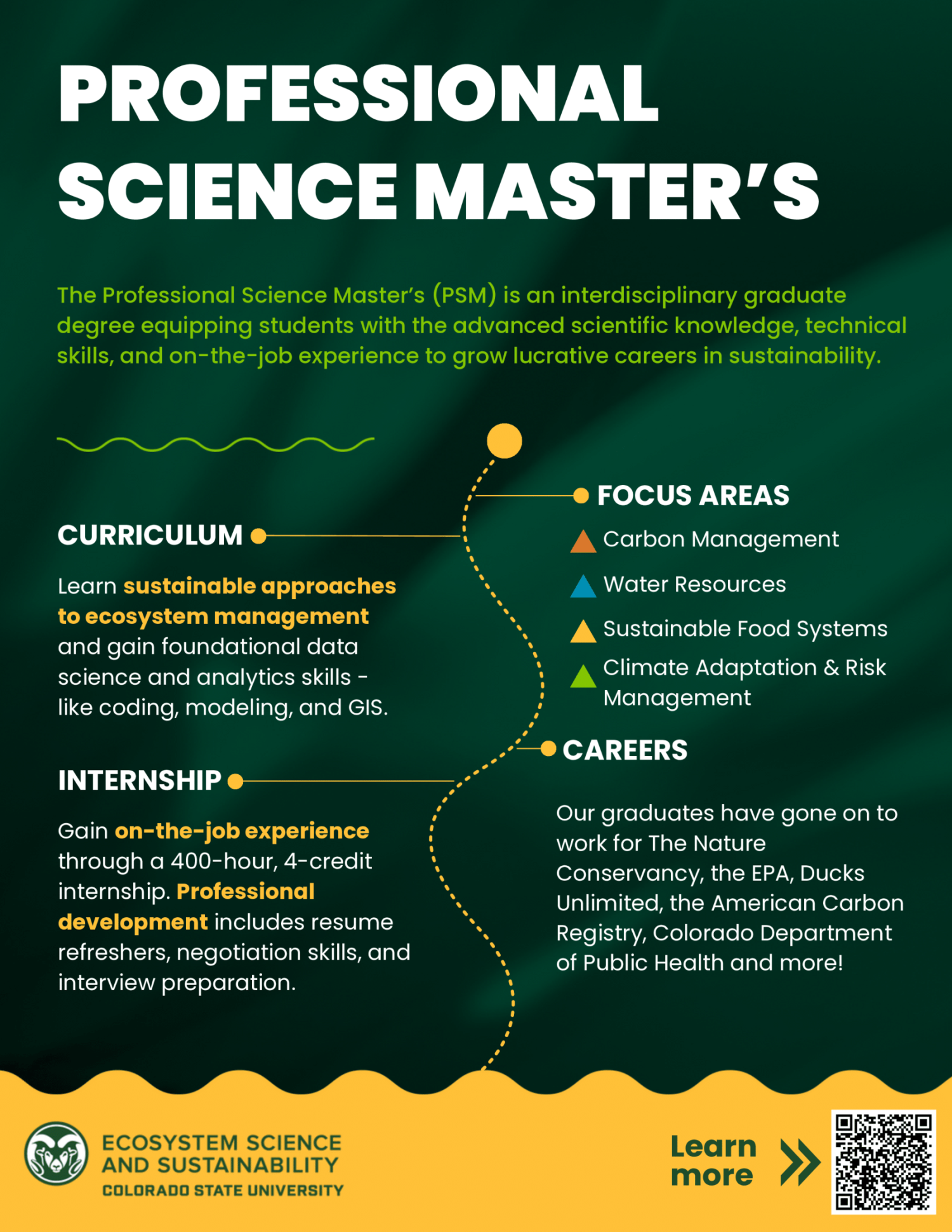 CSU PSM Flyer