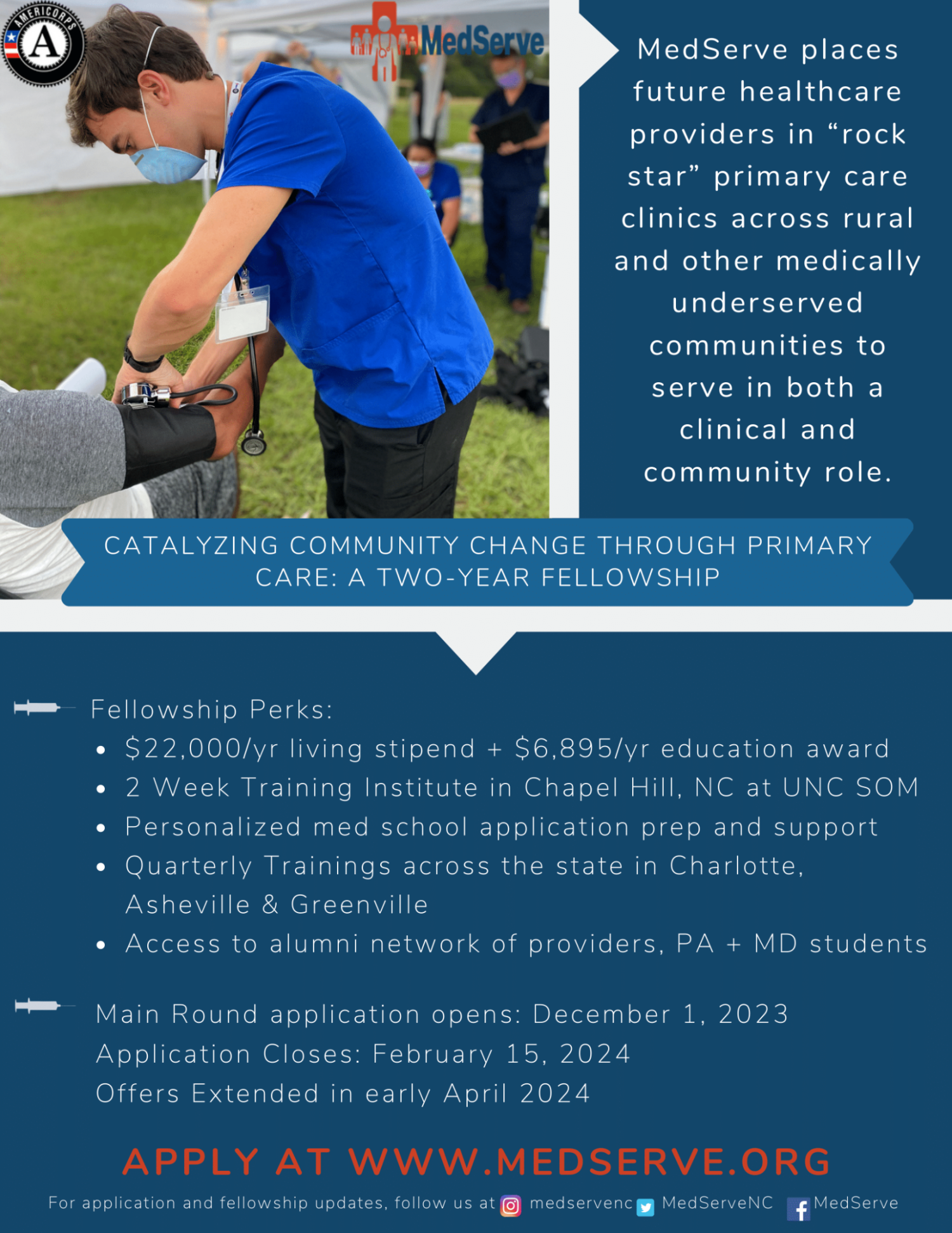 MedServe Fellow Flyer