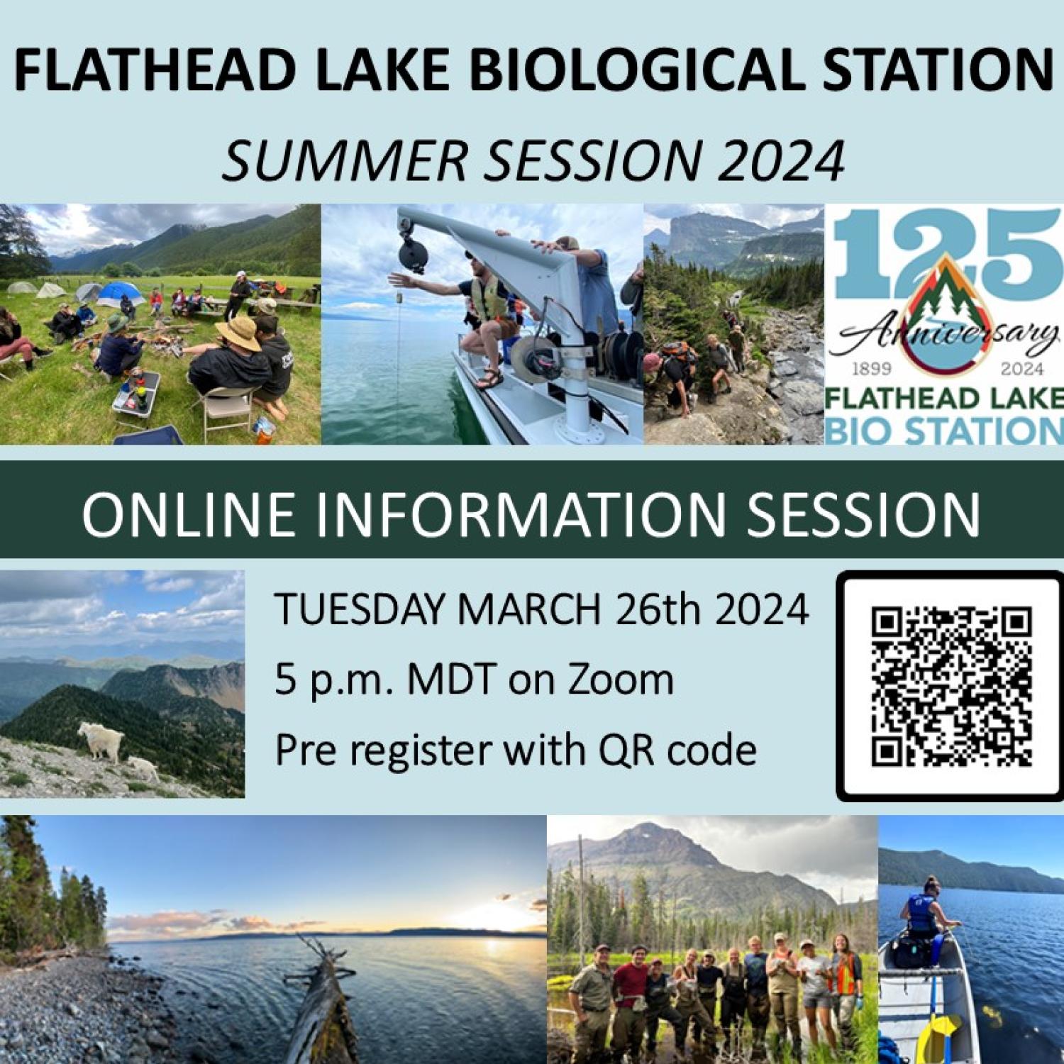 FLBS Summer Info Session Flyer