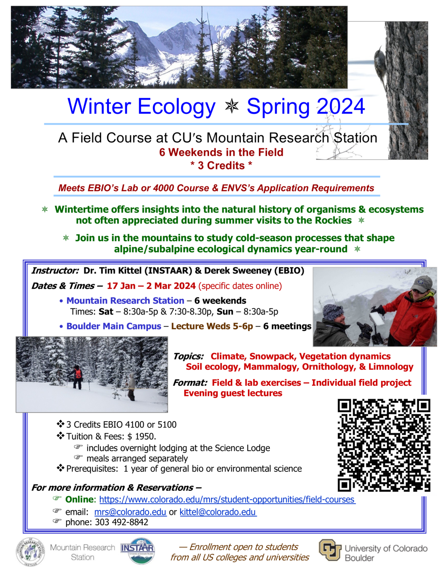 Winter Ecology Flyer