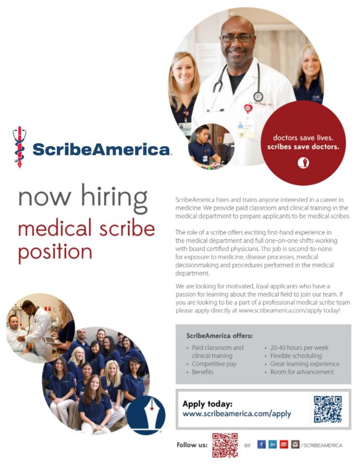 ScribeAmerica Promotional Poster