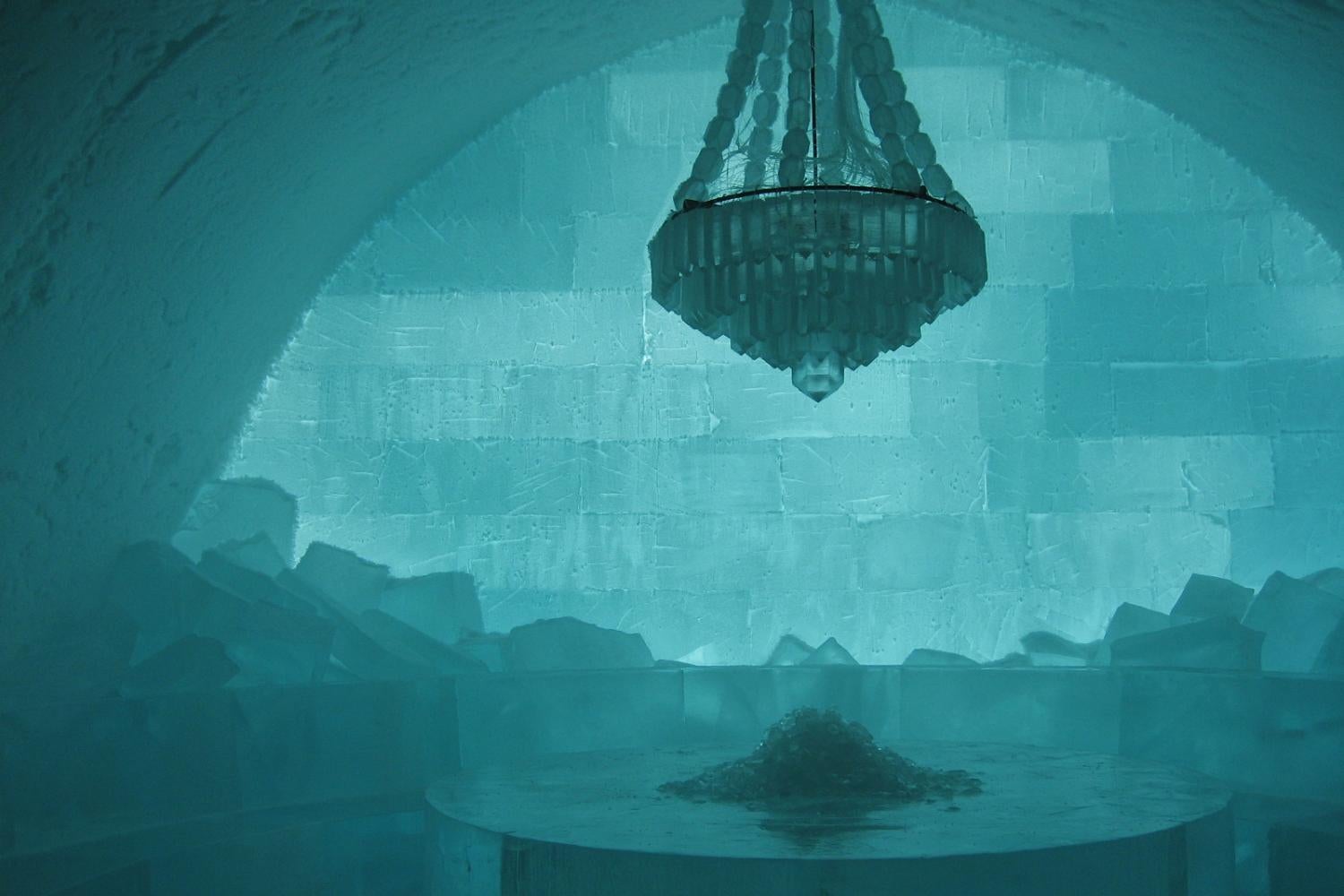 "Ice Hotel Foyer" by Nicole Voss  (Jukkasjsrvi, Sweden) 