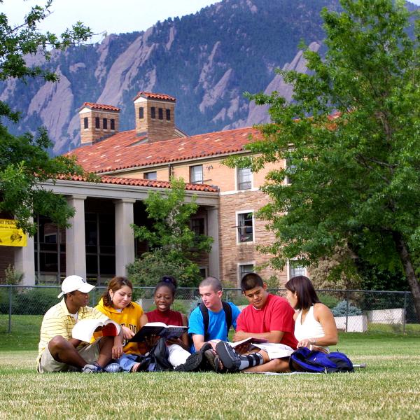 The University of Colorado Boulder has a diverse student population.