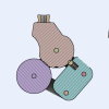 Prosthetic knee CAD design