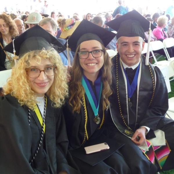 Graduating scholars 