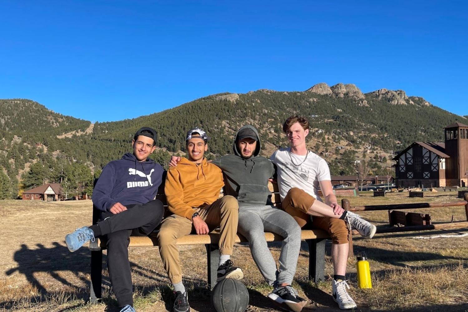 Scholars at retreat