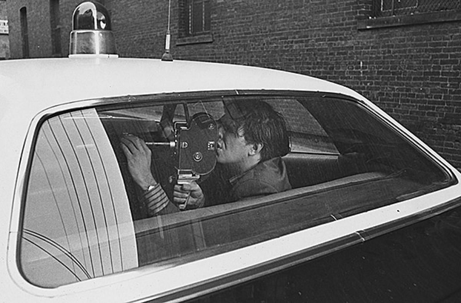 Brakhage in car