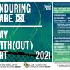 Enduring Care Poster, has description of date, time, location and the speakers