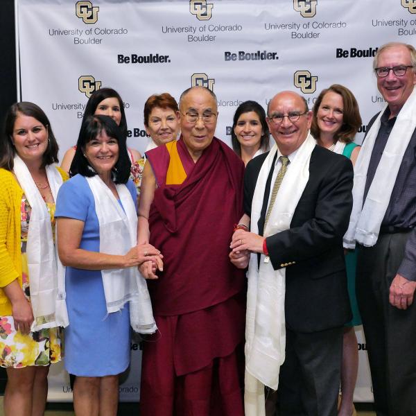 Event example: Dalai Lama event backdrop