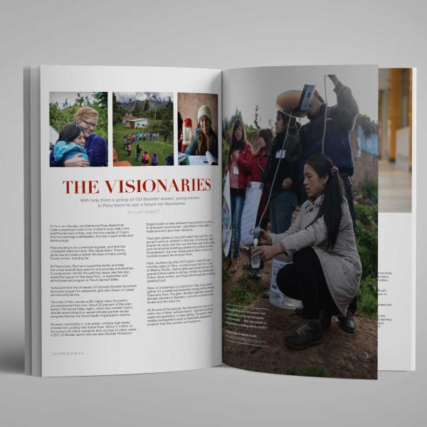 Interior pages Arts & Sciences Magazine