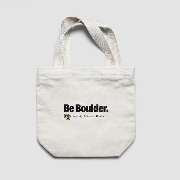Be Boulder canvas tote bag