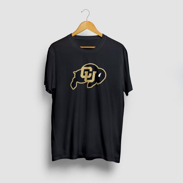 CU Buffs logo on shirt
