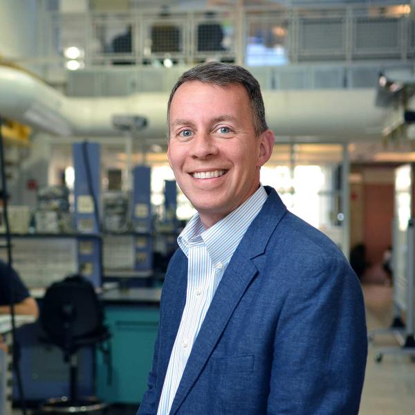 Portrait of School of Engineering Dean Bobby Braun.