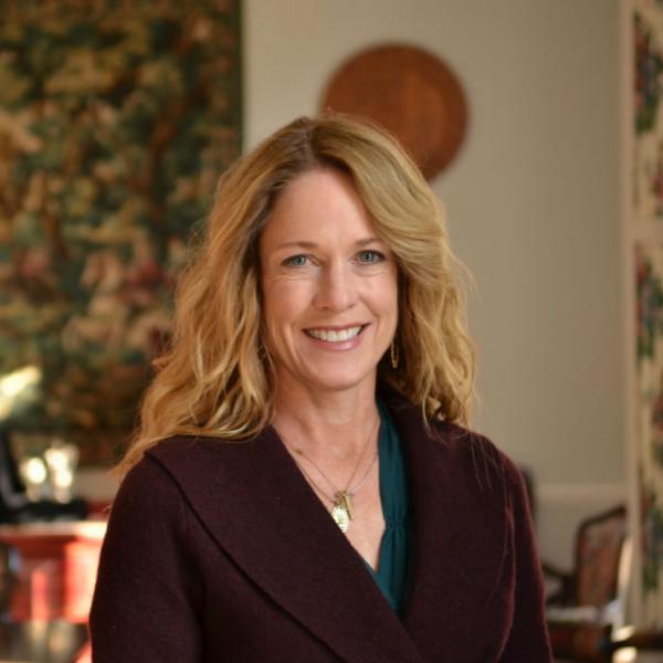 Portrait of Shelly Miller, CU Boulder mechanical engineering professor. Natural light from a window used here.
