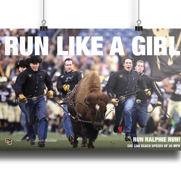 Poster: Run like a girl