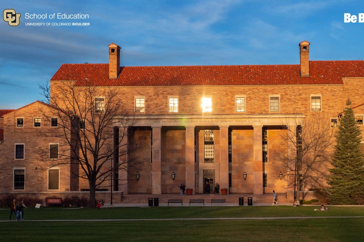 West entrance to Norlin Library