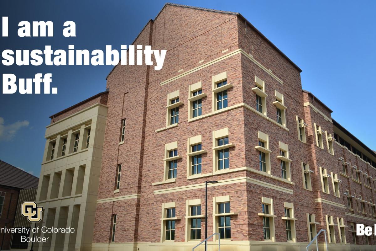 "I am a sustainability Buff"