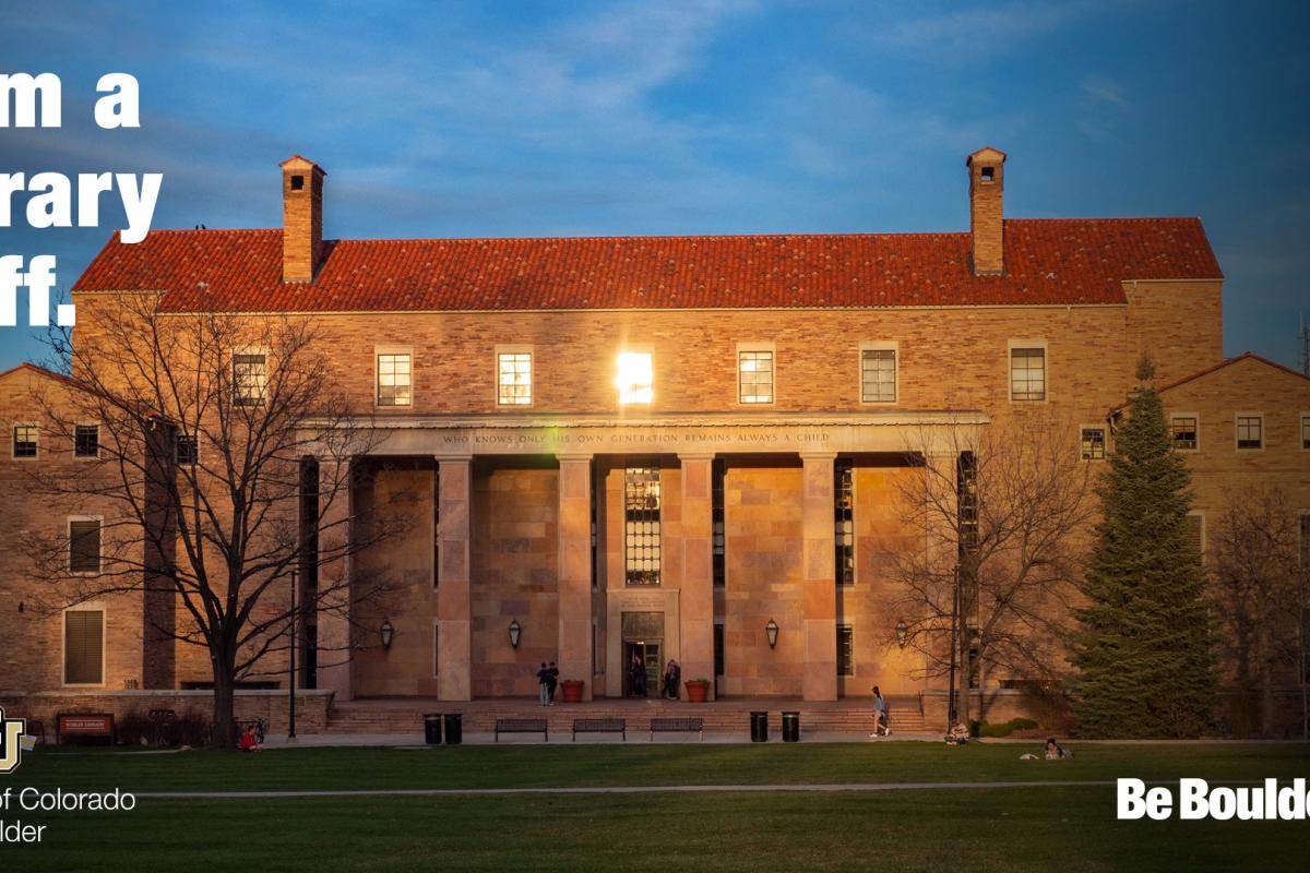 I am a library Buff.