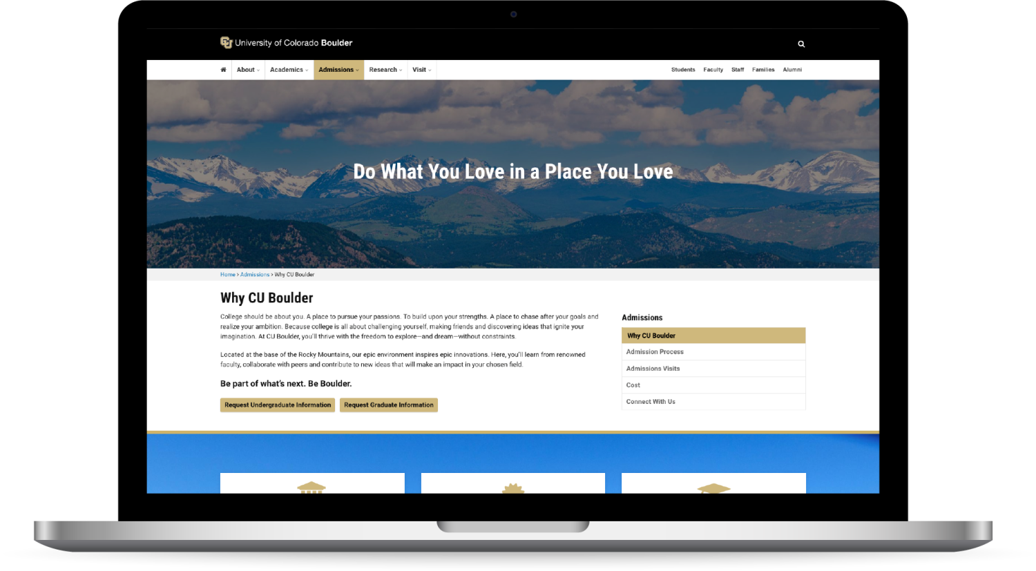 Admissions Site